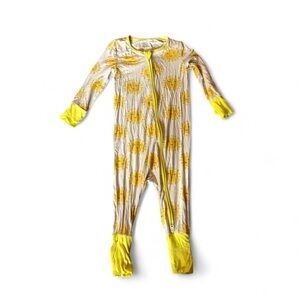 Sun print bamboo zippy pajamas